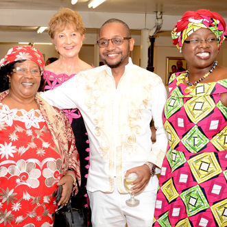 Dr. Joyce Banda and friends